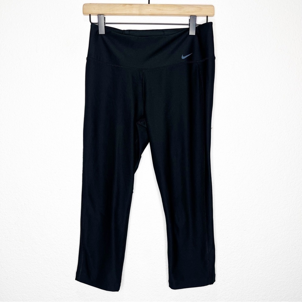 NIKE Power Training Cropped Leggings Athleisure Workout - Picture 2 of 10
